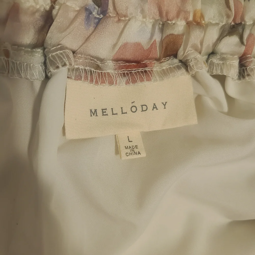 MELLODAY Floral Print Maxi Skirt - Picture 2 of 5